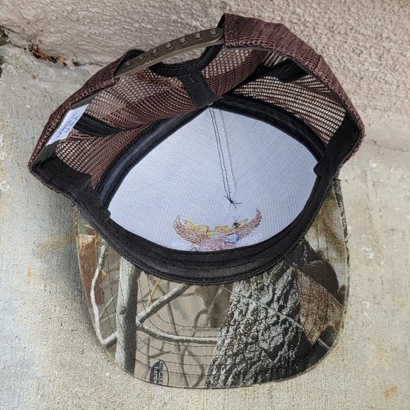 Vtg I AM Local 175 New York PA Camo TruckerHat - Picture 6 of 7